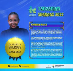 Featured on Tanzanian Sheroes 2022